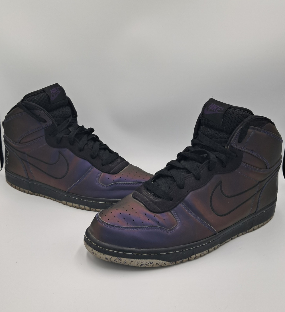 Size 13 - Vtg Nike Big High LE 'House of Hoops -Eggplant' - 375665-501
